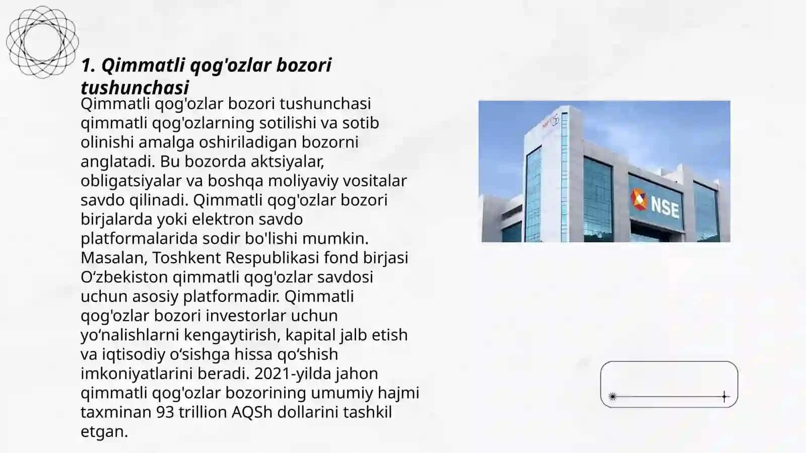 Qimmatli qog’ozlar bozori 3