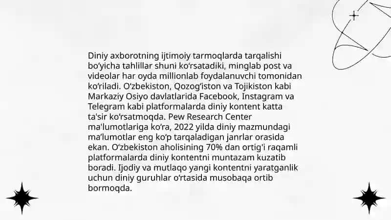 Ijtimoiy tarmoqlarda diniy axborot ist’emoli madaniyatini tarbiyalashning zarurati 3
