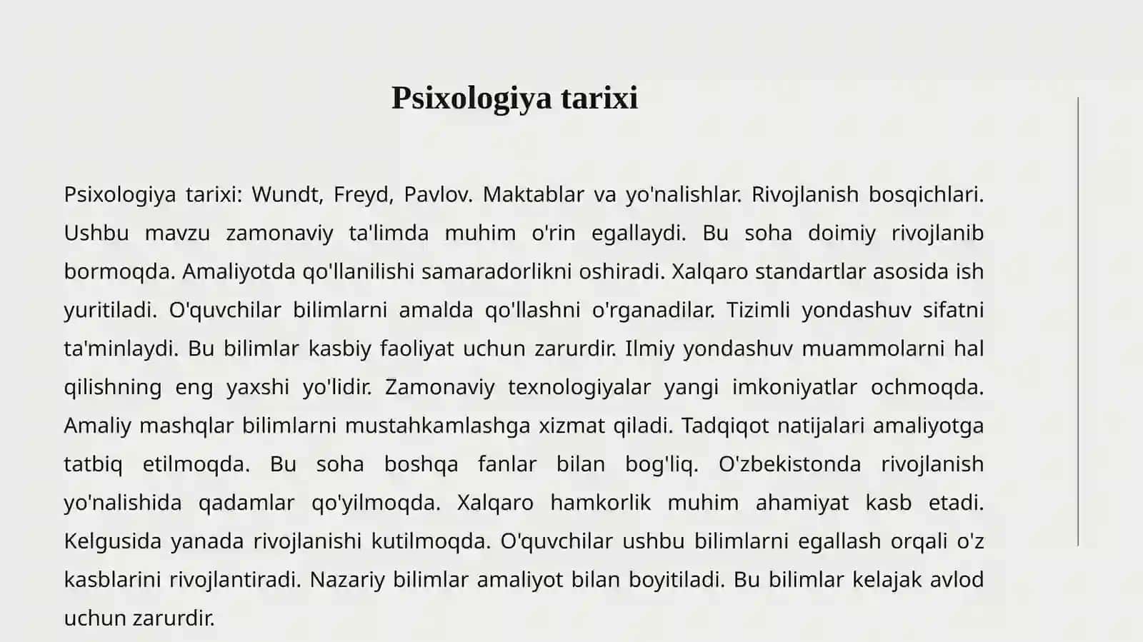 Psixologiya faniga kirish 3