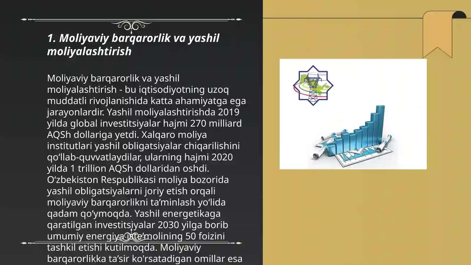Moliyaviy barqarorlik va yashil moliyalashtirish 3