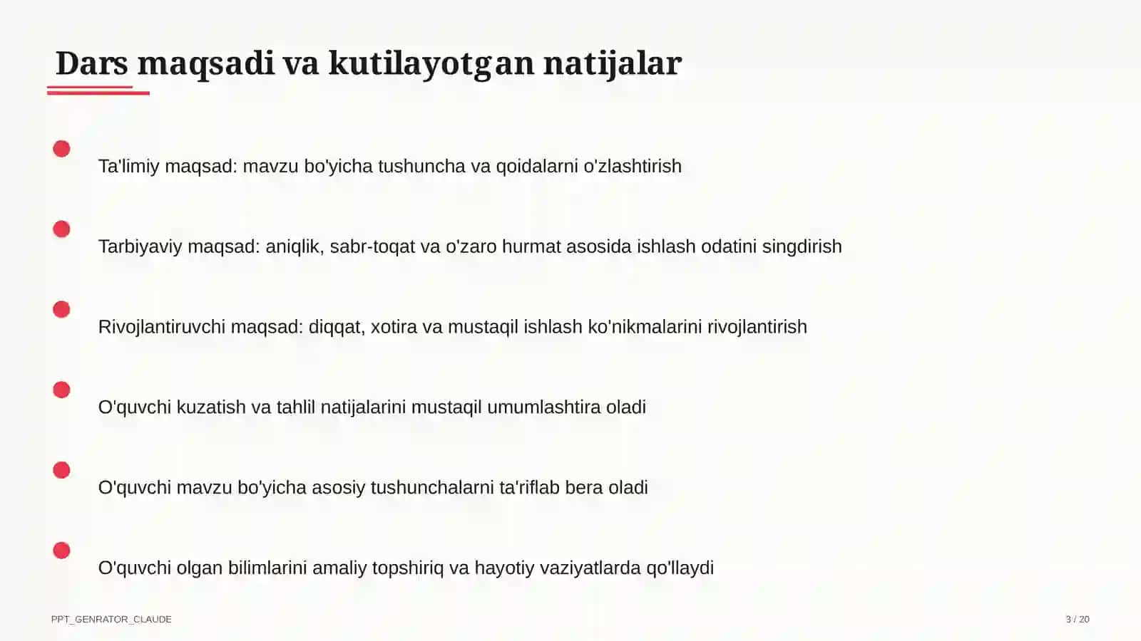 Tabaqalashtirilgan ta'lim: differensiatsiya 3