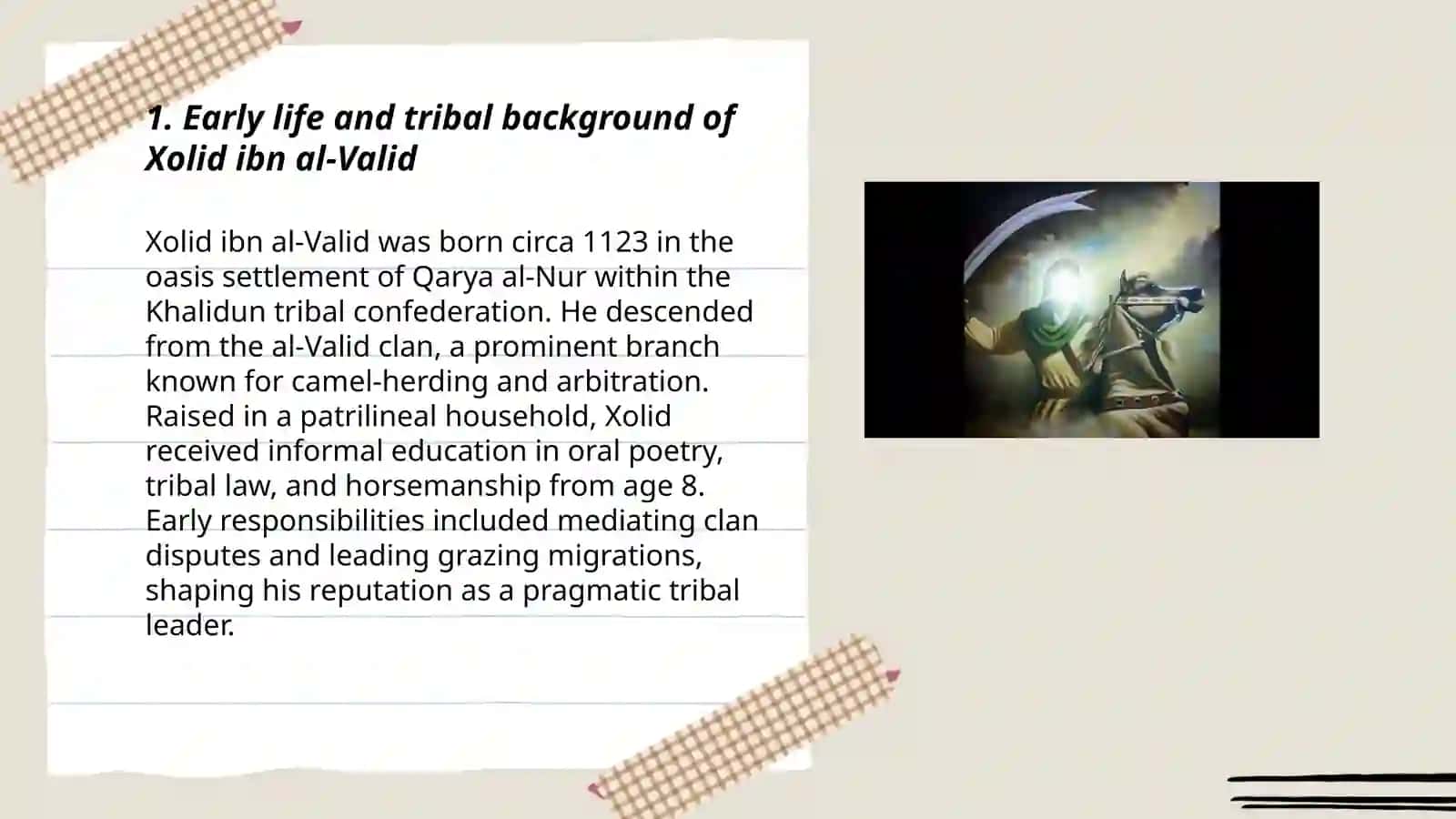 Xolid ibn al-Valid 3
