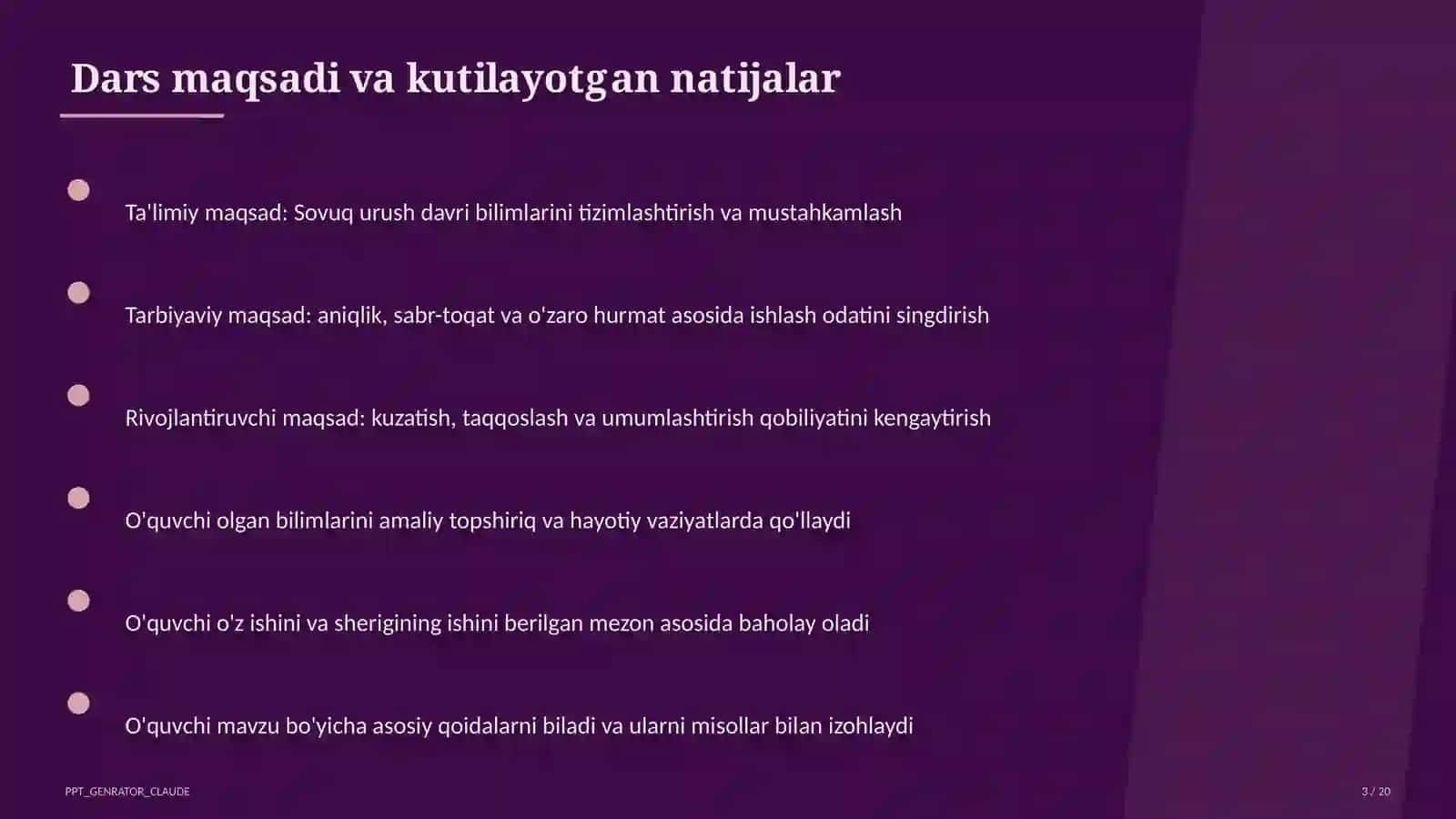 Sovuq urush davri (10-sinf) 3