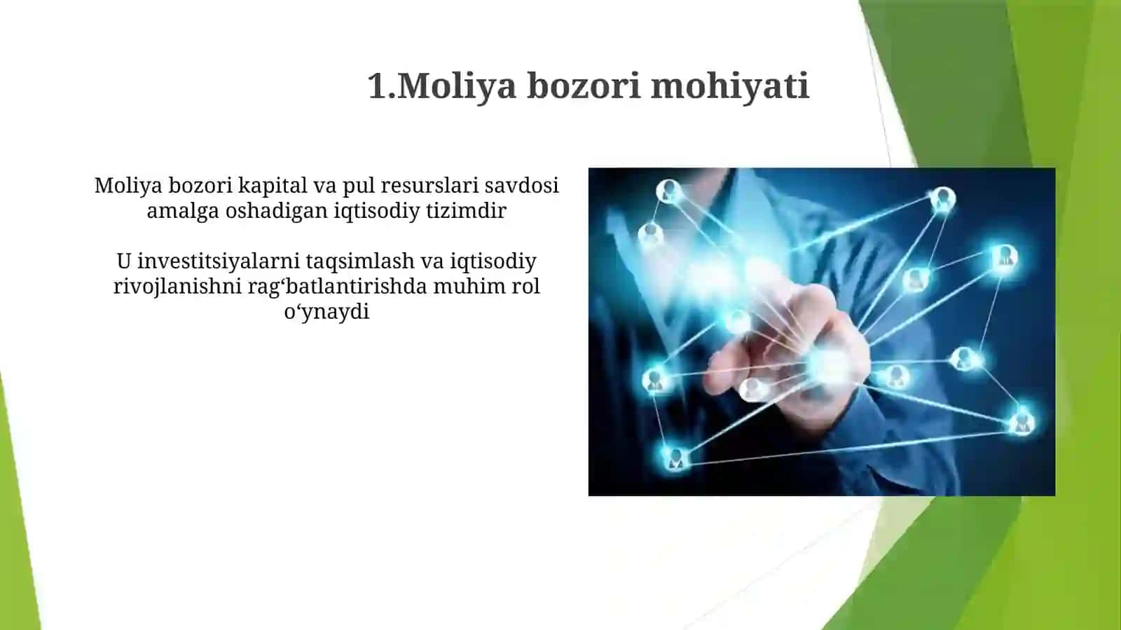 Moliya bozori tahlili 3