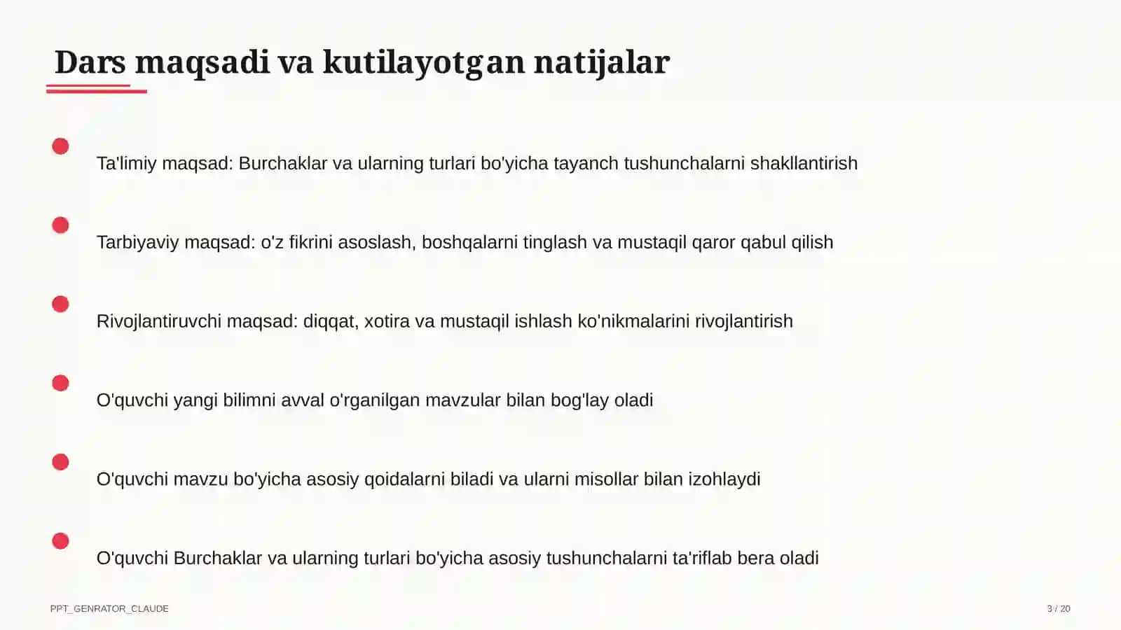 Burchaklar va ularning turlari (7-sinf) 3