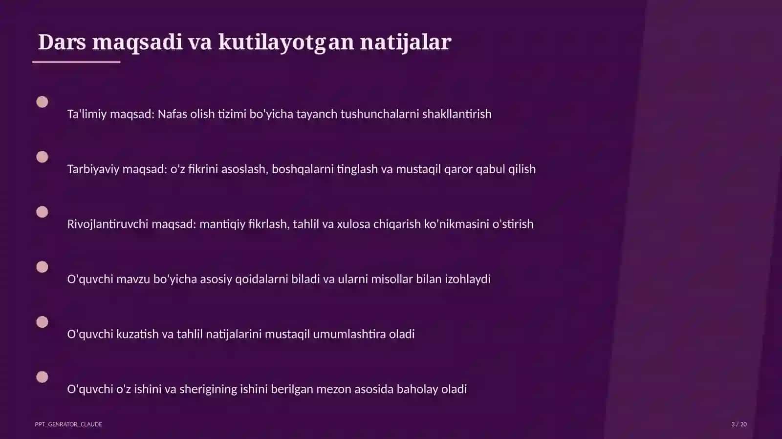 Nafas olish tizimi (8-sinf) 3