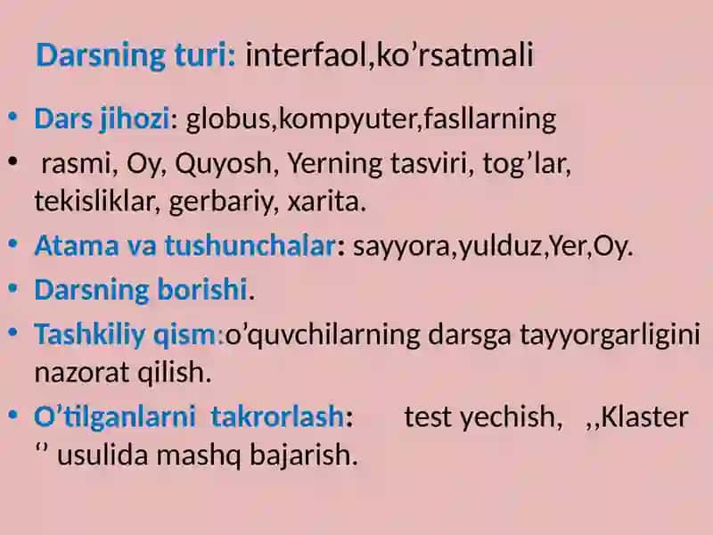 Yersayyora.Yeryuzasiningtuzilishi 3
