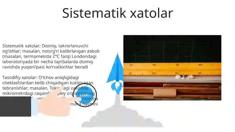O'lchov xatolari 3