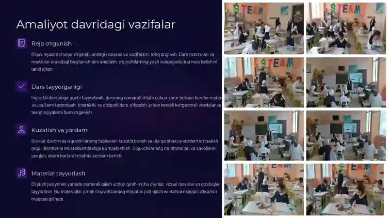 Malakaviy amaliyot taqdimoti maktabgacha ta'limda ingliz tili yo'nalishi bo'yicha 3