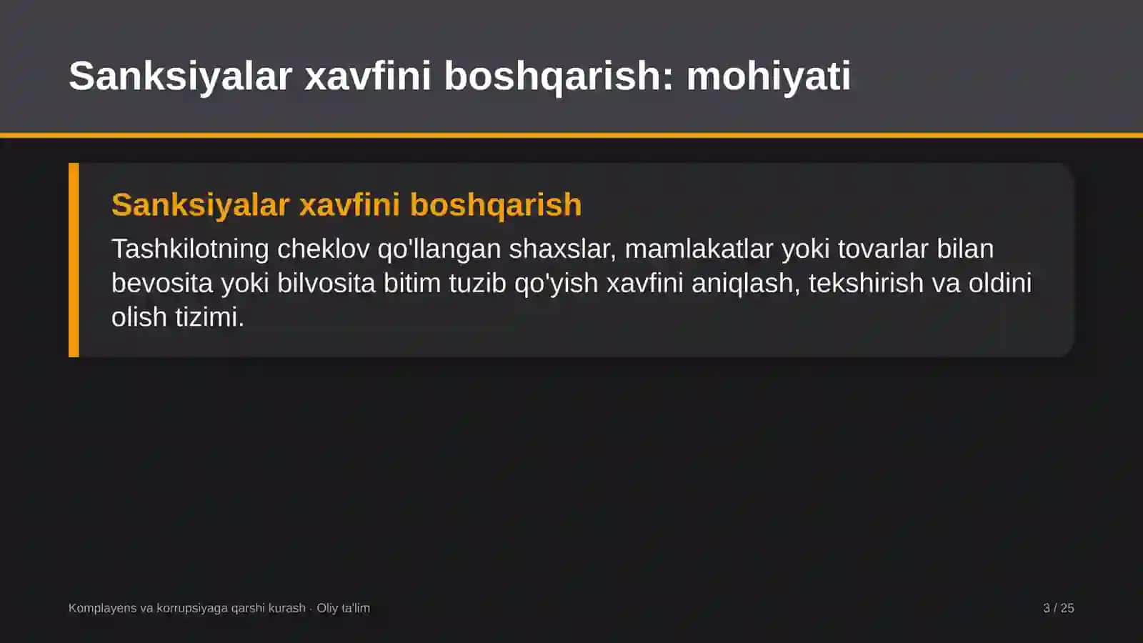 Agrokimyo xizmatida sanksiyalar xavfini boshqarish 3