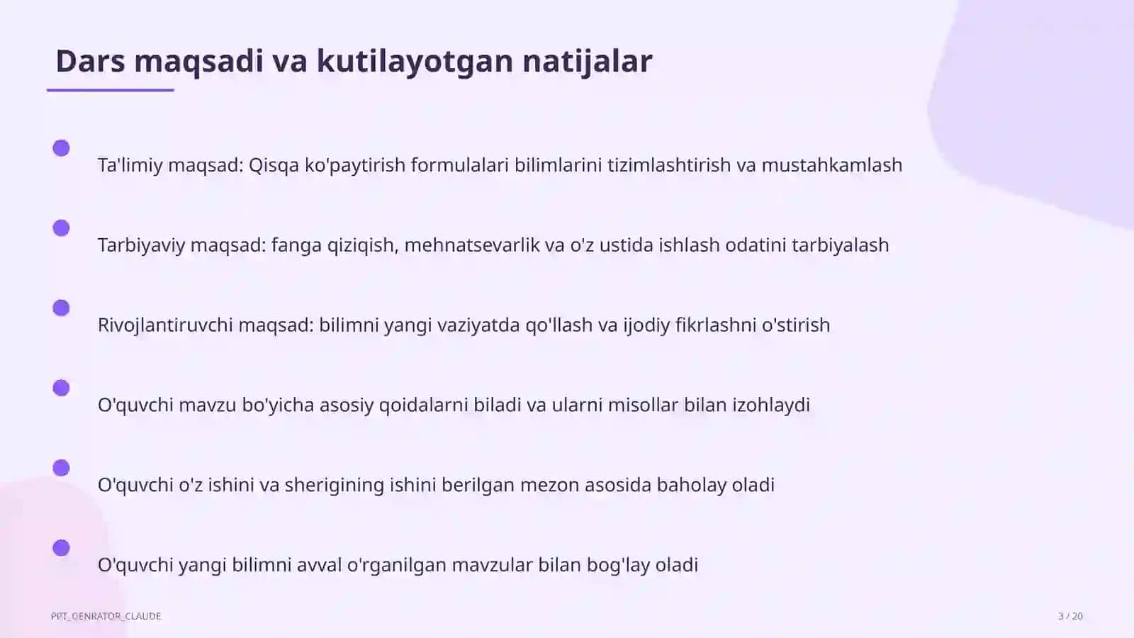 Qisqa ko'paytirish formulalari (7-sinf) 3