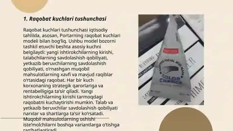 Raqobat Kuchlari Tarkibida Oʻzgarish Yasovchi Omillar 3