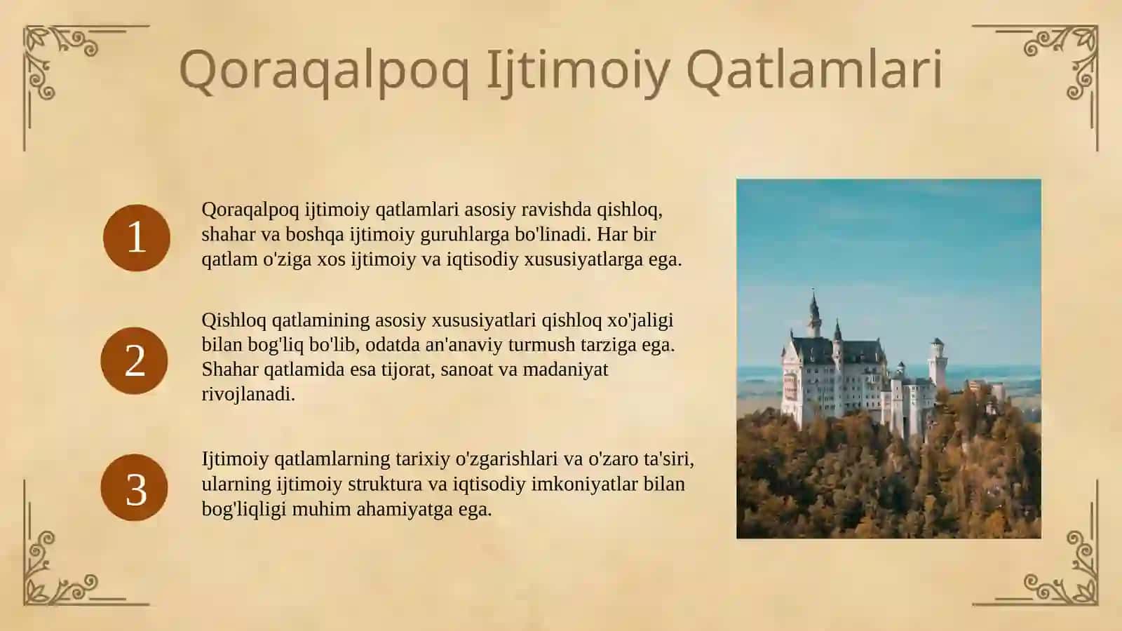 XVI-XIX asrlarda Qoraqalpoqlarning ijtimoiy - siyosiy va iqtisodiy ahvoli 3