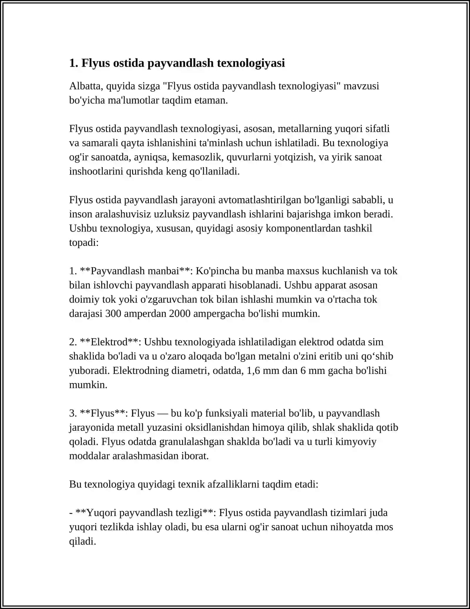 FLYUS OSTIDA AVTOMATIK PAYVANDLASH 3