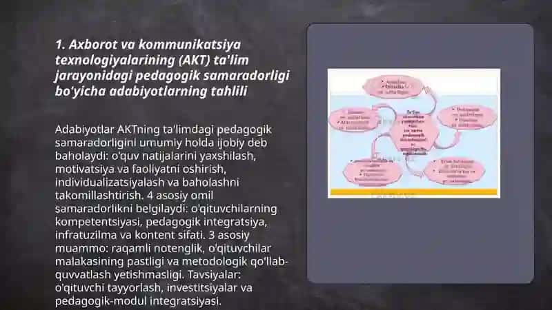 Axborot va pedagogik texnologiya muammolariga oid adabiyotlarning tahlili 3