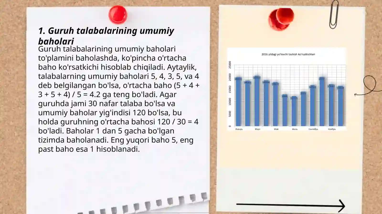 Exsel dasturida guruh talabalarining modular bo'yicha o'zlashtirish ko'rsatkichi sifat ko'rsatkichlarini hisoblash va jadval tuzish,natijalar asosida diagrammatic yaratish 3