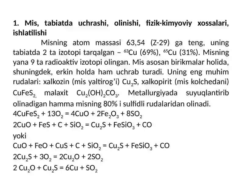 d-elementlar kimyosi 3