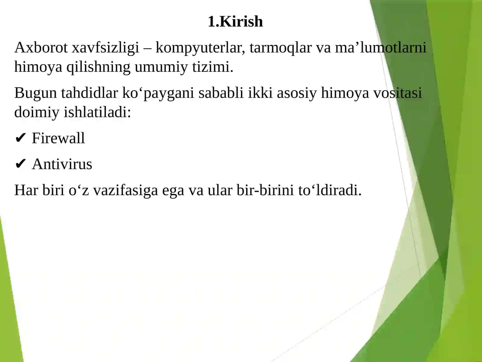 Firewall va antivirus dasturlari 3