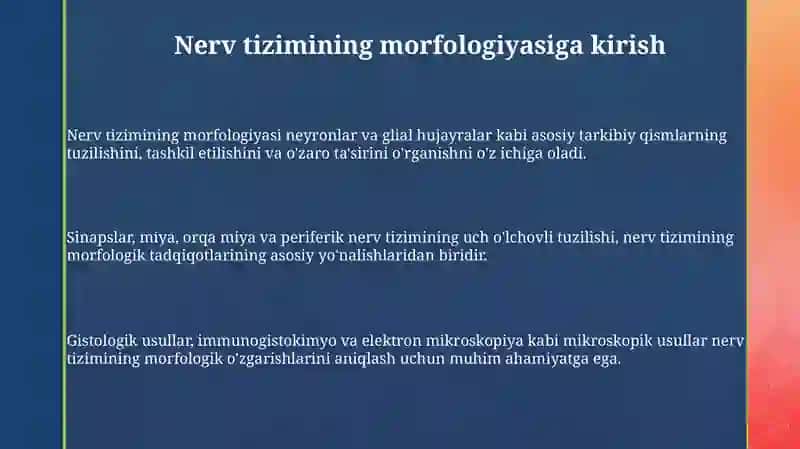 Nerv tizimining marfalogiyasini òrganish 3