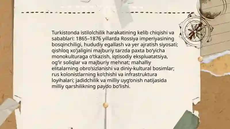 Turkistonda istilolchilik harakati 3