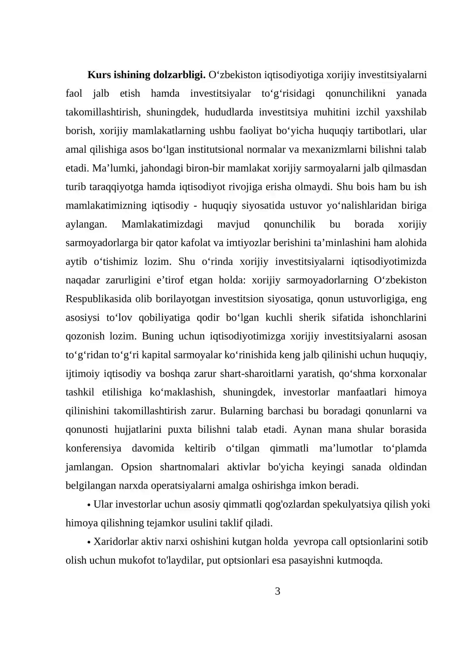 BANKLARNING FAOL INVESTOR SIFATIDAGI FOLIYATI 3