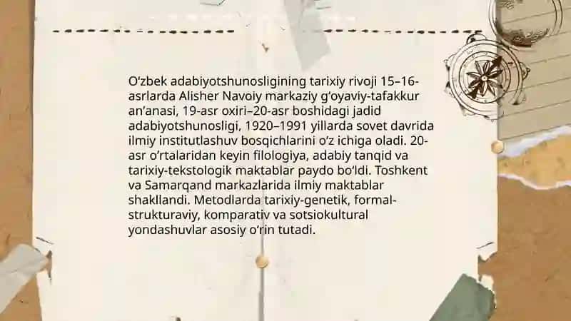 Oʼzbek adabiyotshunoslari va ularning fan rivojida tutgan oʼrn 3