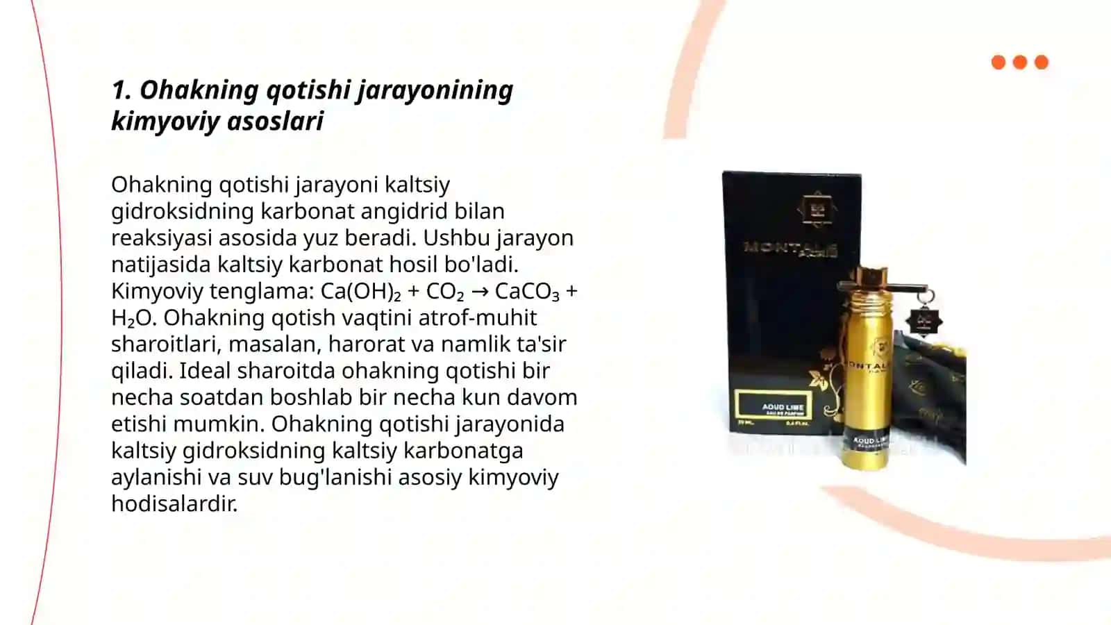 Ohakning qotishida sodir bo‘ladigan jarayonlar 3