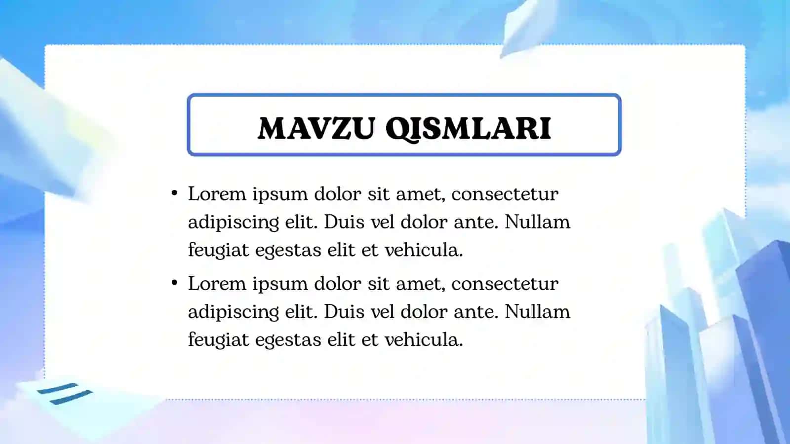 PRESENTATION 3