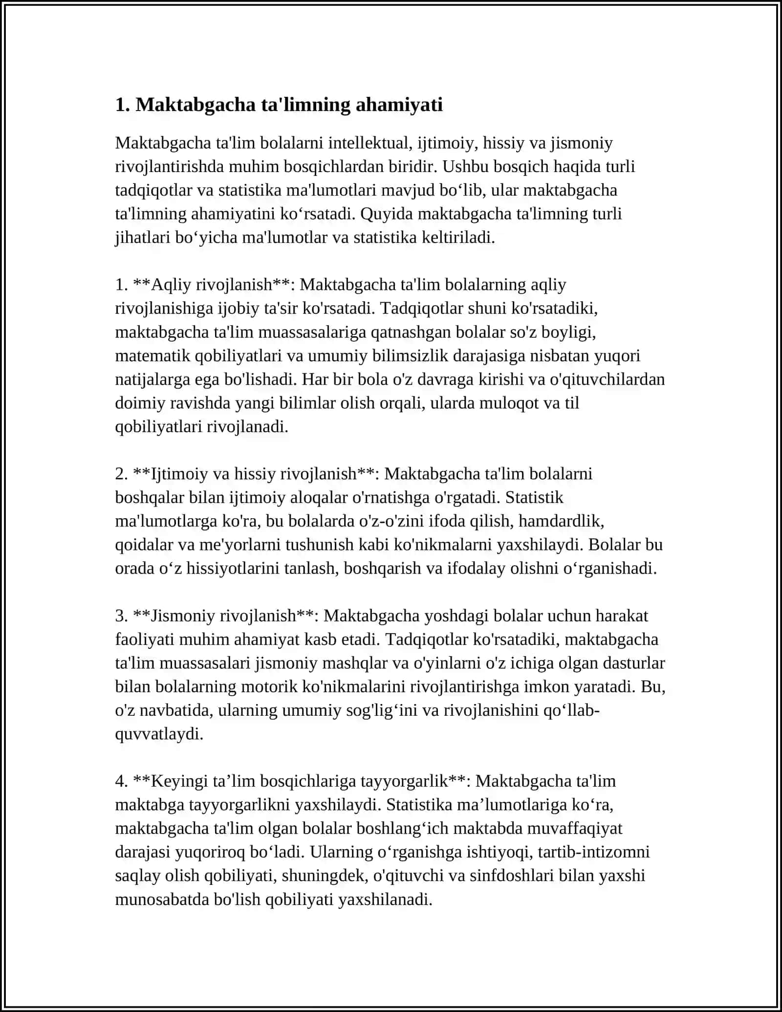 BOGʻCHADA AMALIYOT 3