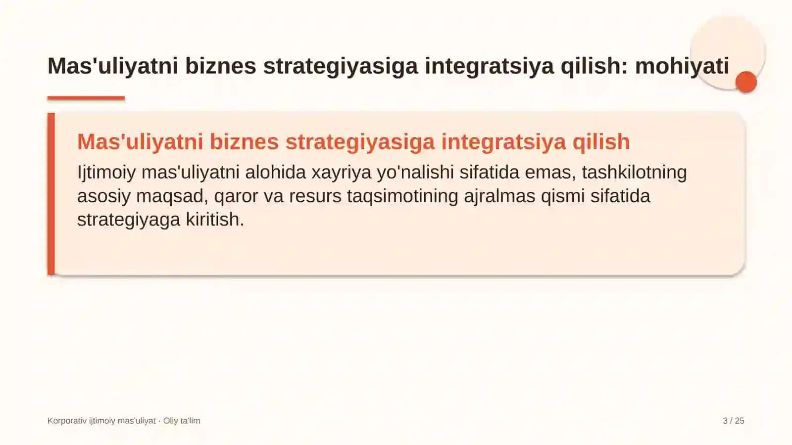 energetika dispetcherlik markazlarida ijtimoiy mas'uliyatni biznes strategiyasiga integratsiya qilish 9781 3