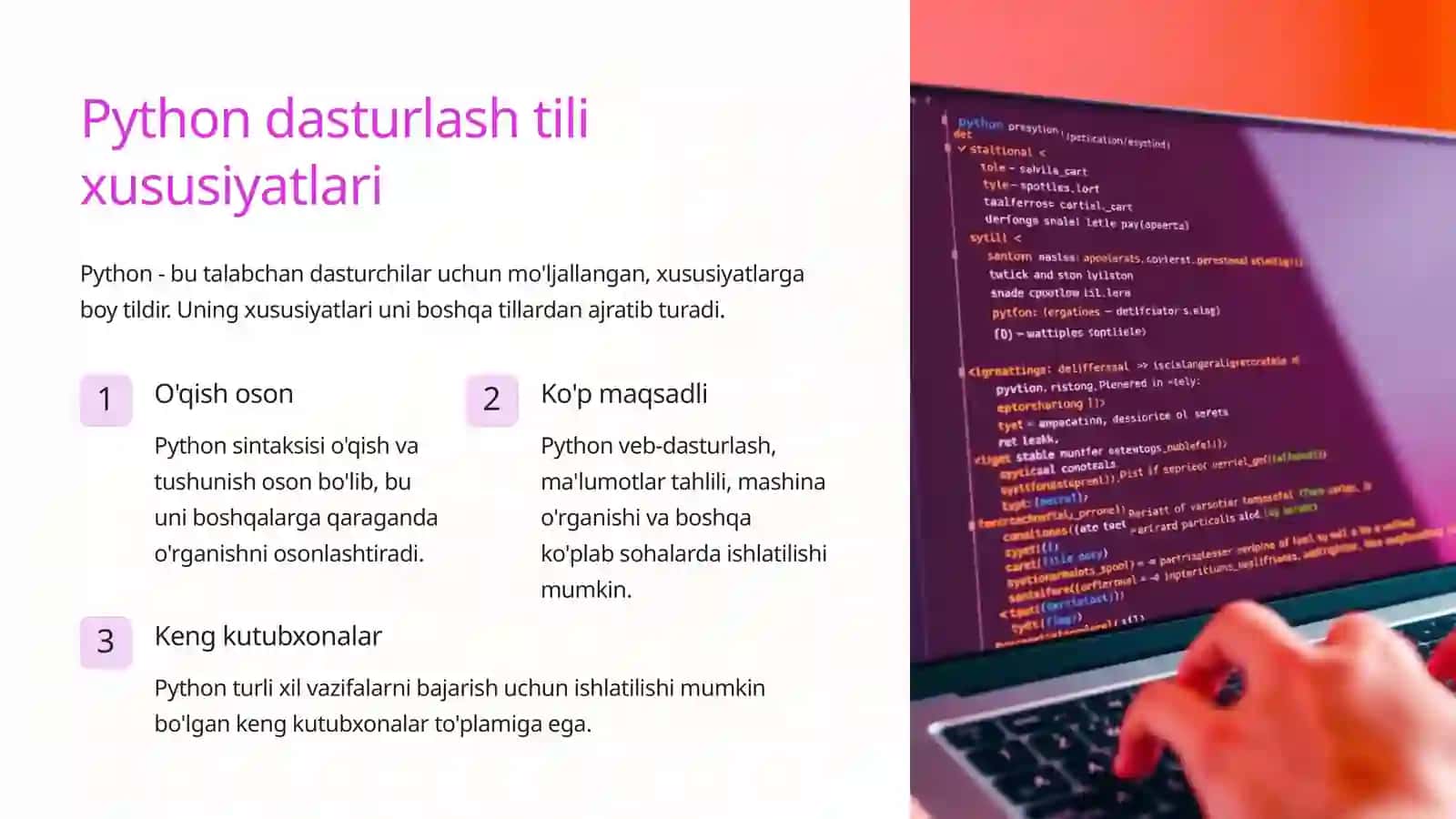 Python dasturlash tili 3
