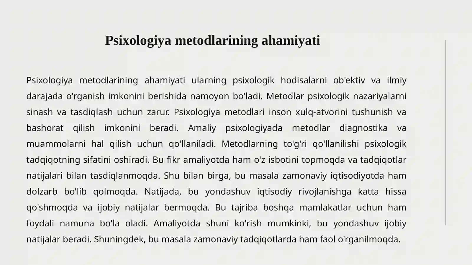 PSIXOLOGIYA METODLARI 3