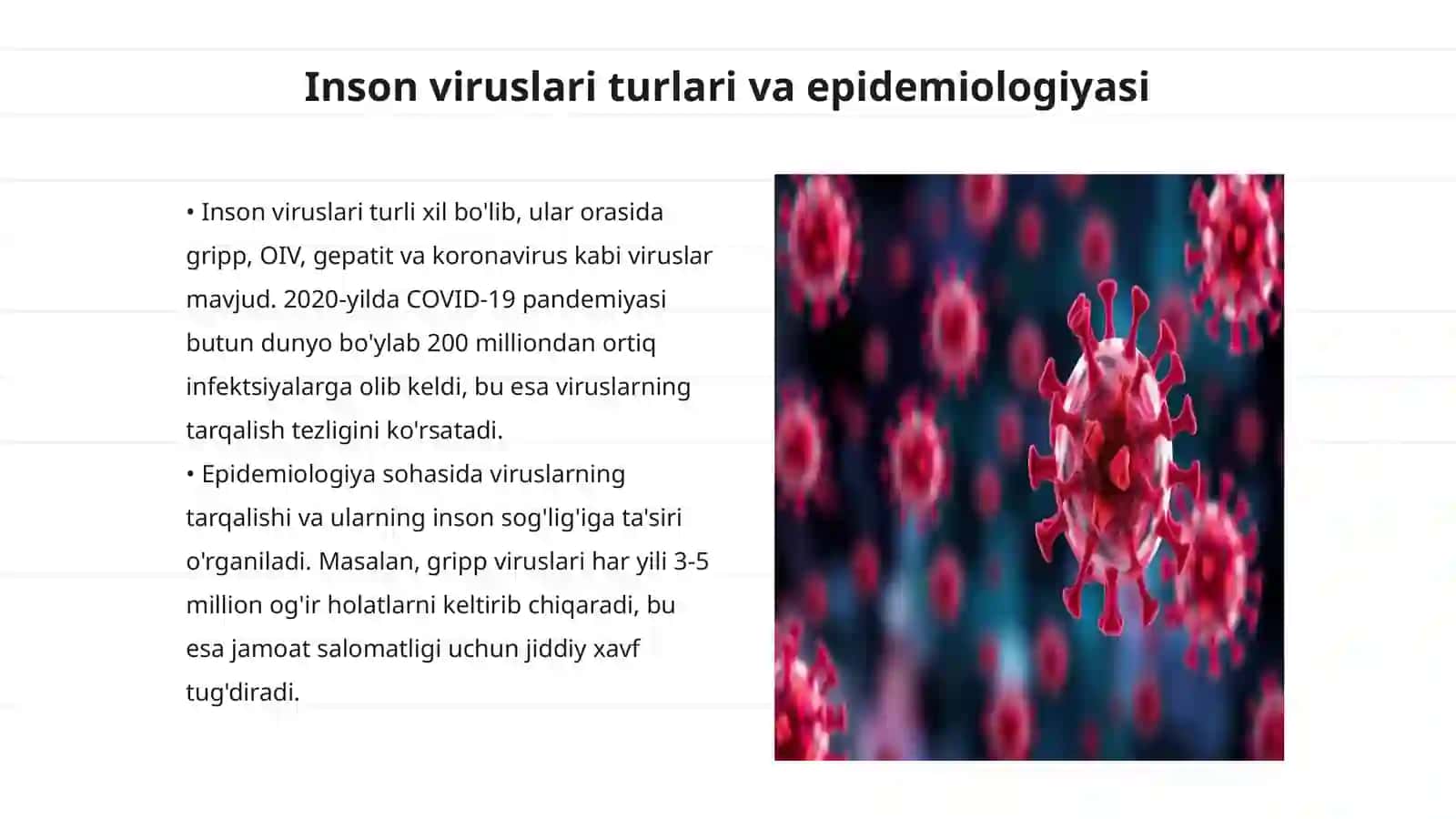 Inson viruslari turlari va epidemiologiyasi 3