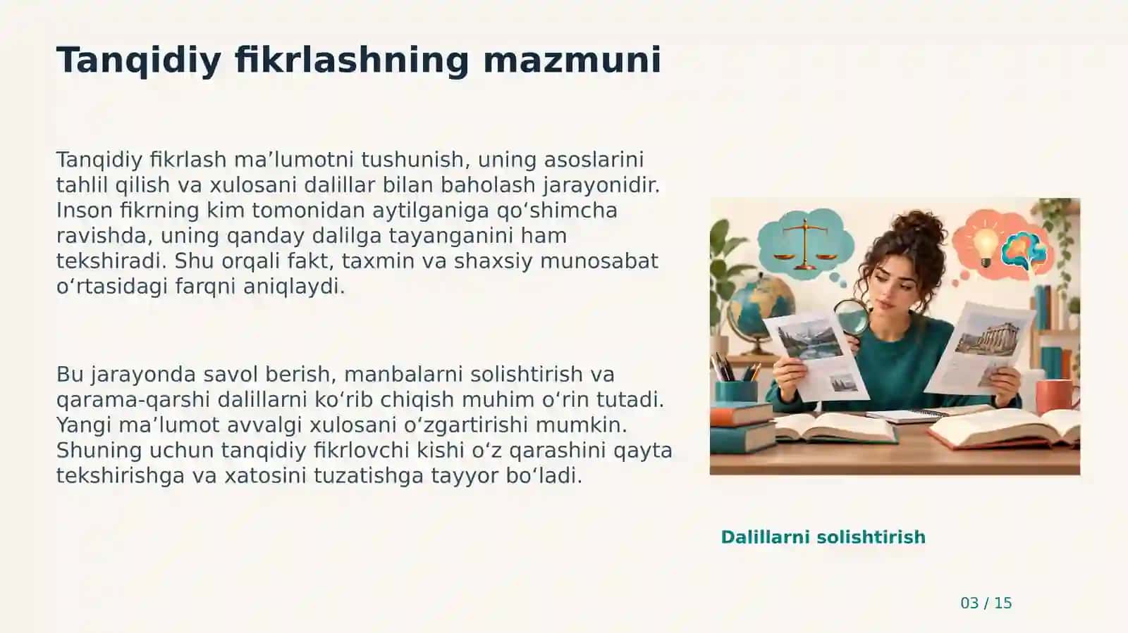 TAFAKKUR MADANIYATI 3
