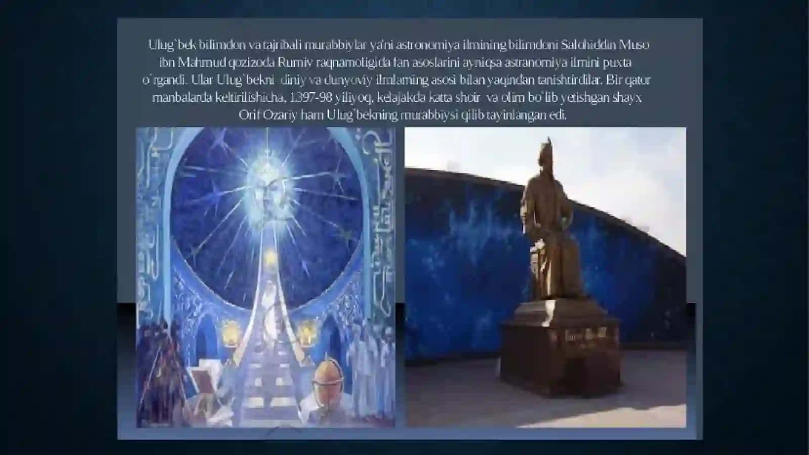 Mirzo Ulug'bek - davlat arbobi va buyuk olim 3