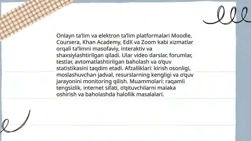 Taʼlimda zamonaviy texnologiyalar 3