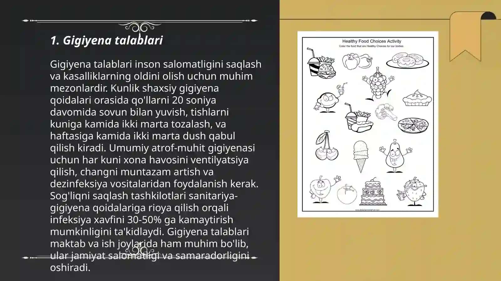 Gigiyena Talablari 3