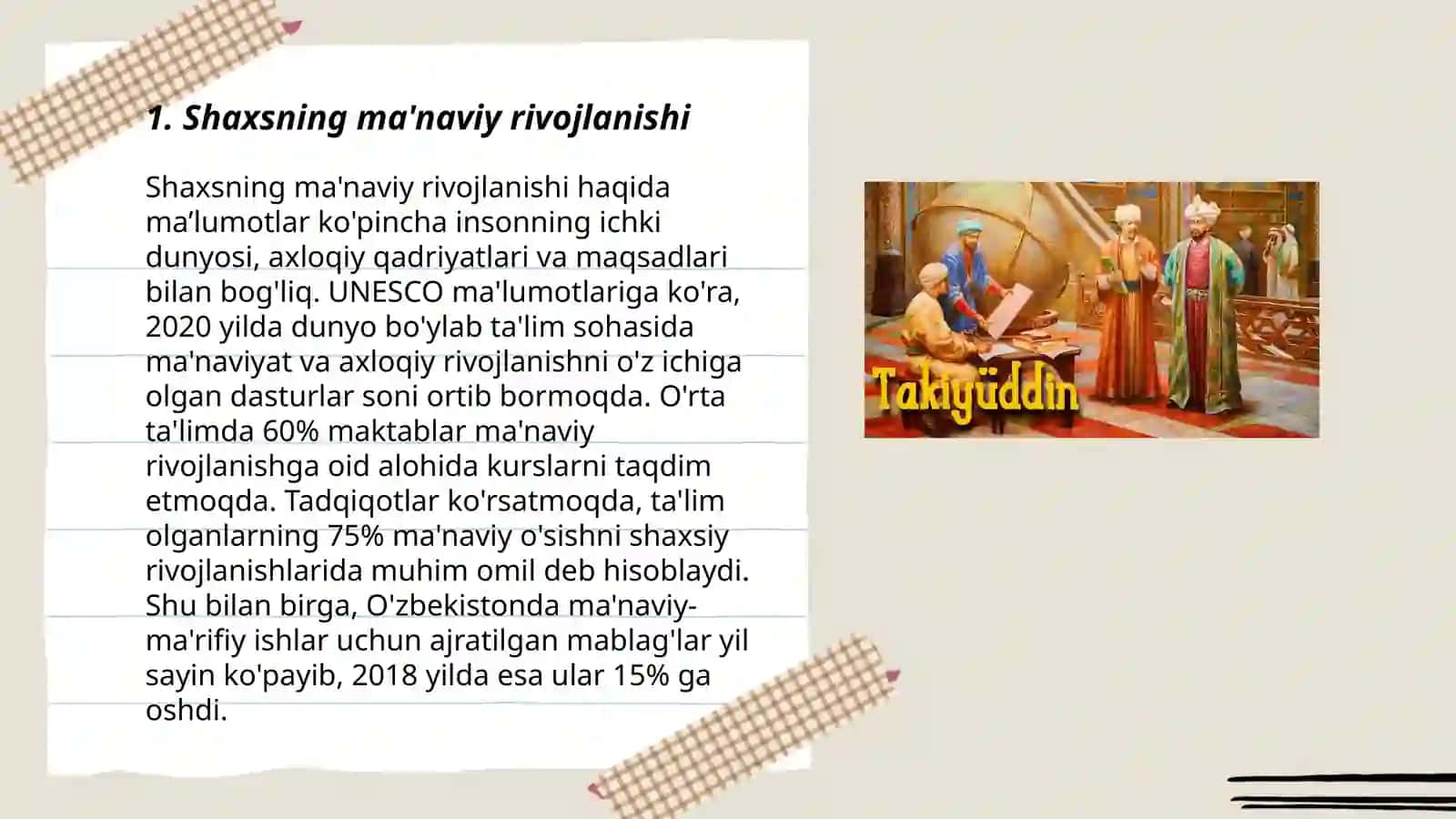 Shaxs haqida olimlarning izlanishlari va fikri 3