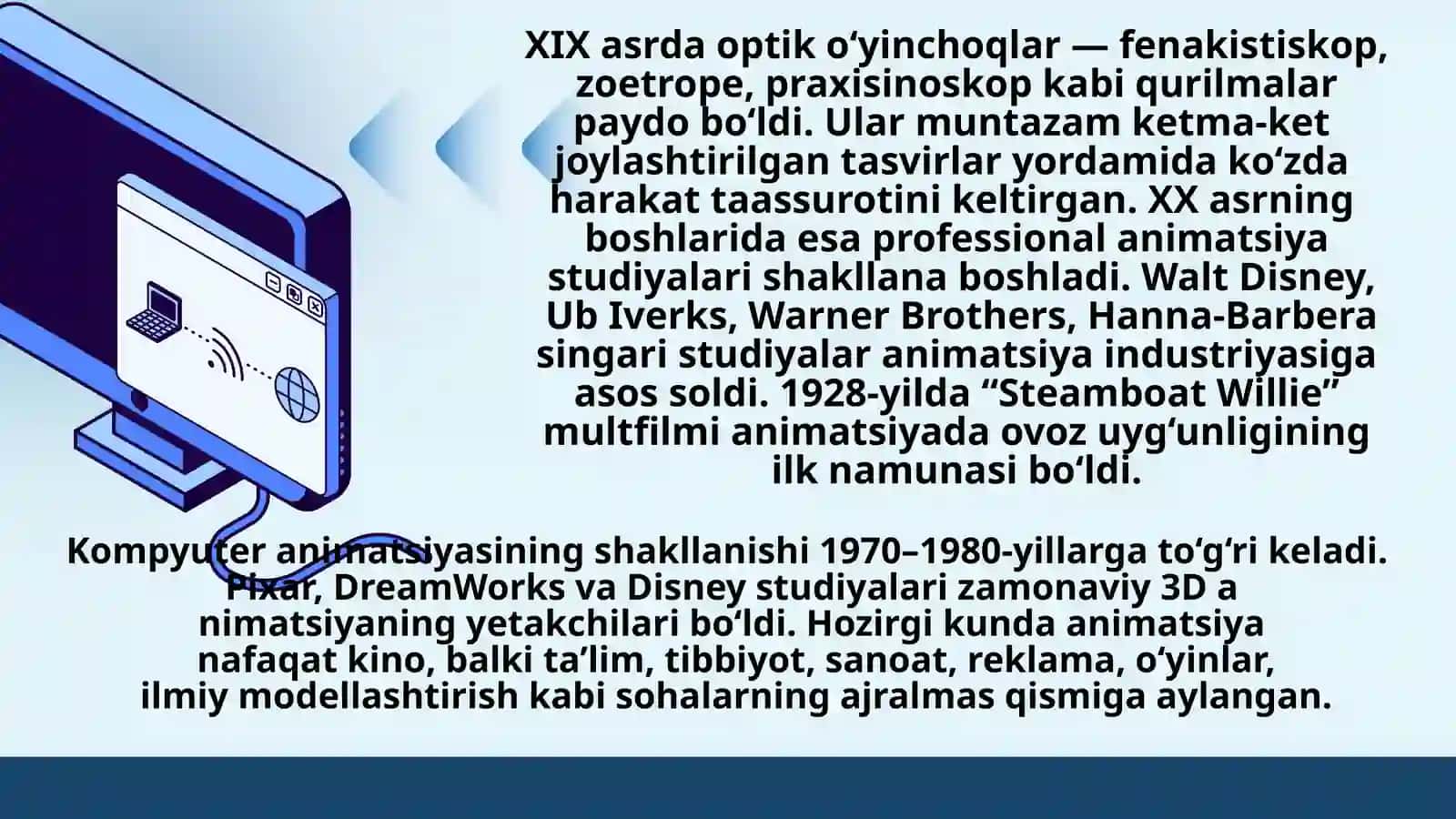 Animatsiya yaratish asoslari 3