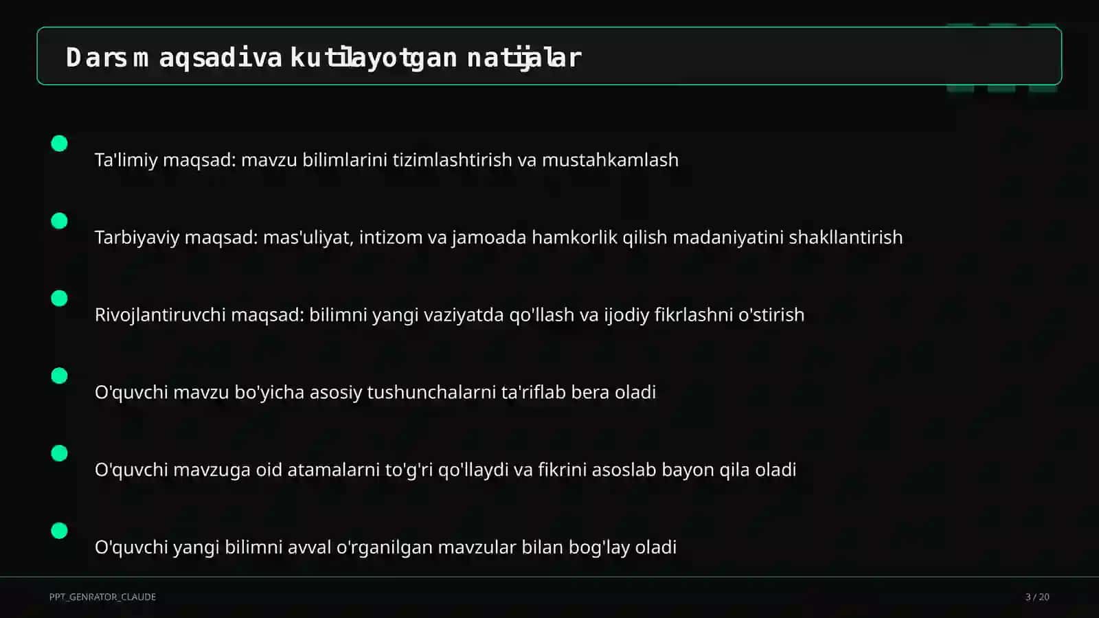 Tinish belgilari: nuqta, so'roq va undov (2-sinf) 3