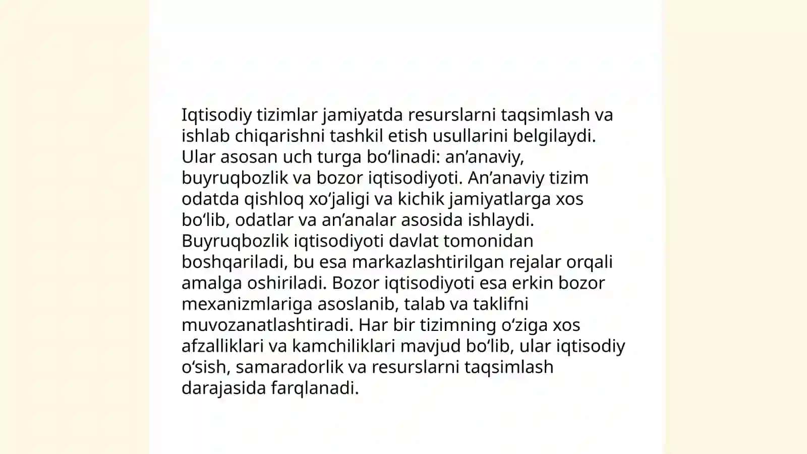 Jamiyatning iqtisodiy negizlari 3