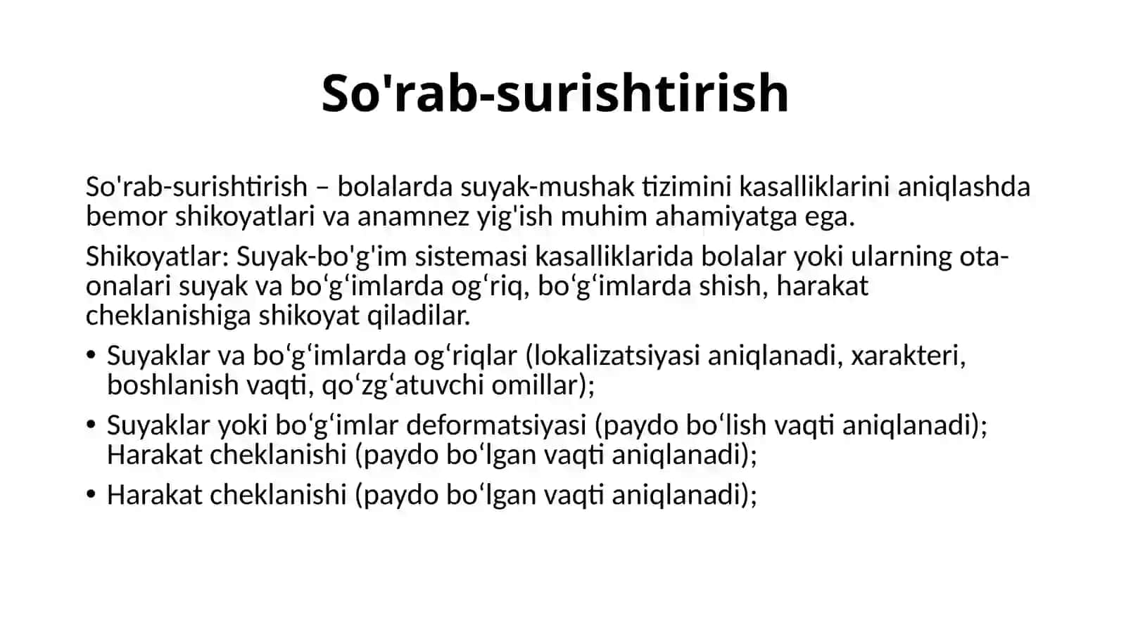 Suyak-bo'g'im va mushaktilarini aniqlash usullari 3