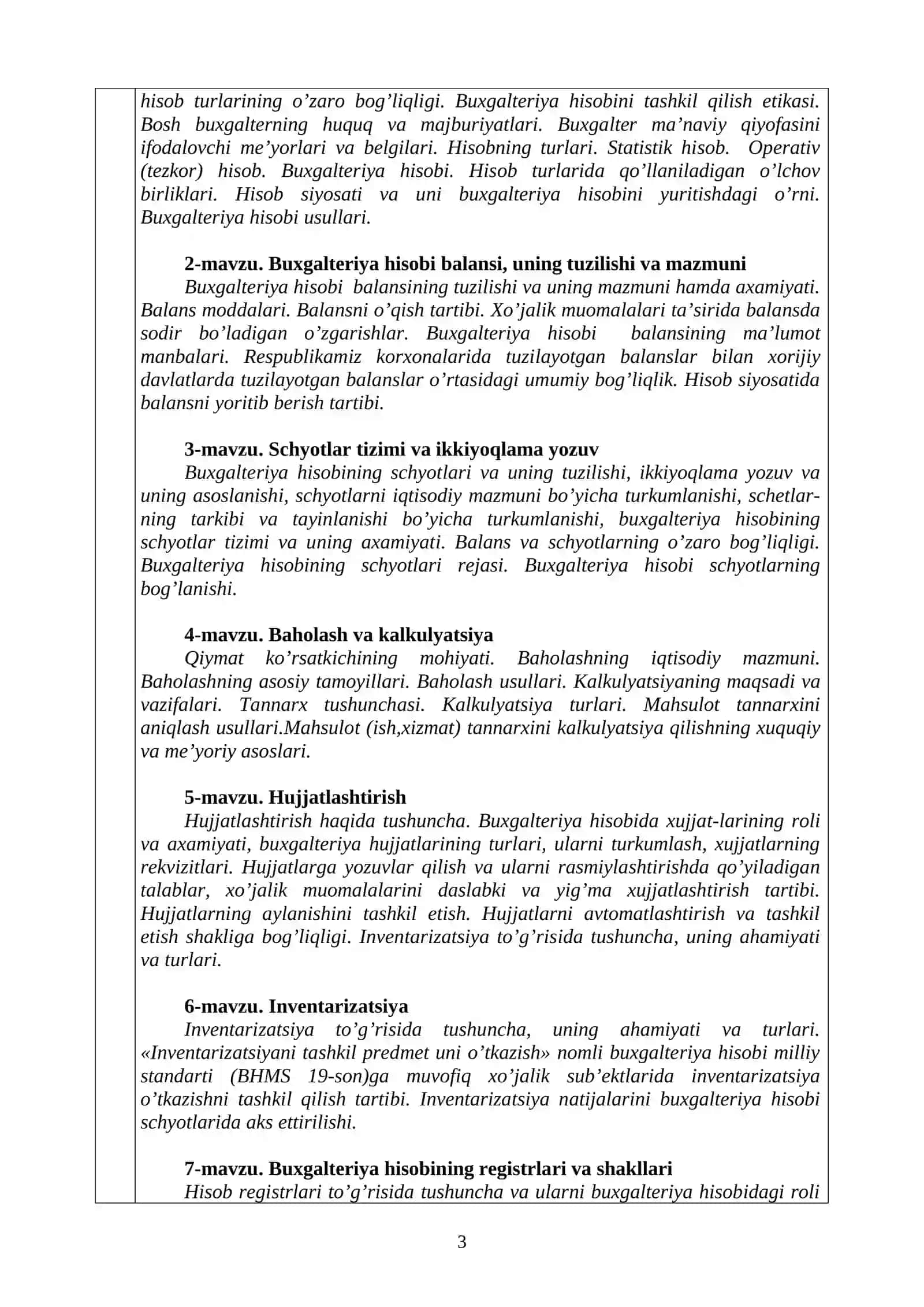 BUXGALTERIYA HISOBIGA KIRISH 3
