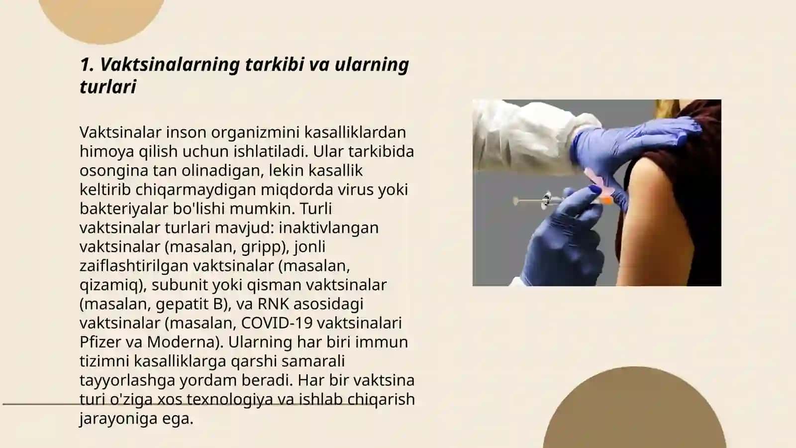 Vaksinatsiya. Koʻrsatma va qarshi koʻrsatmalar 3