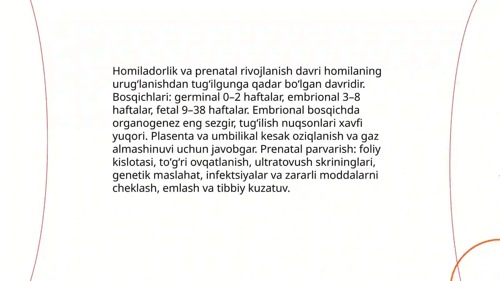 Shaxs taraqqiyotini davrlarga boʻlish 3