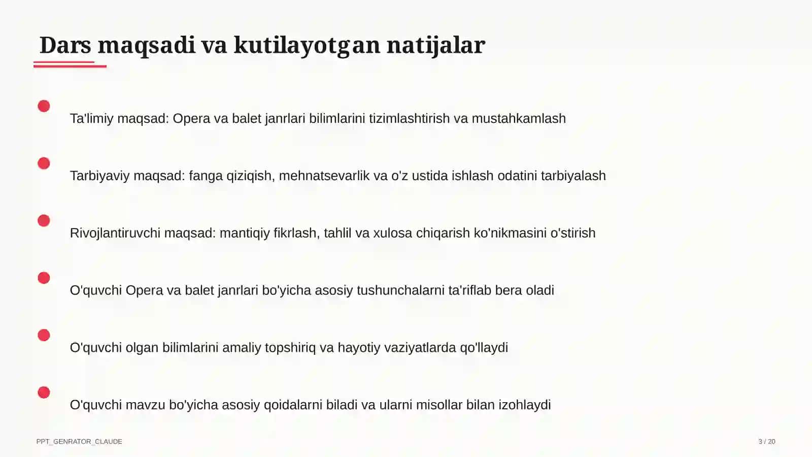Opera va balet janrlari (6-sinf) 3