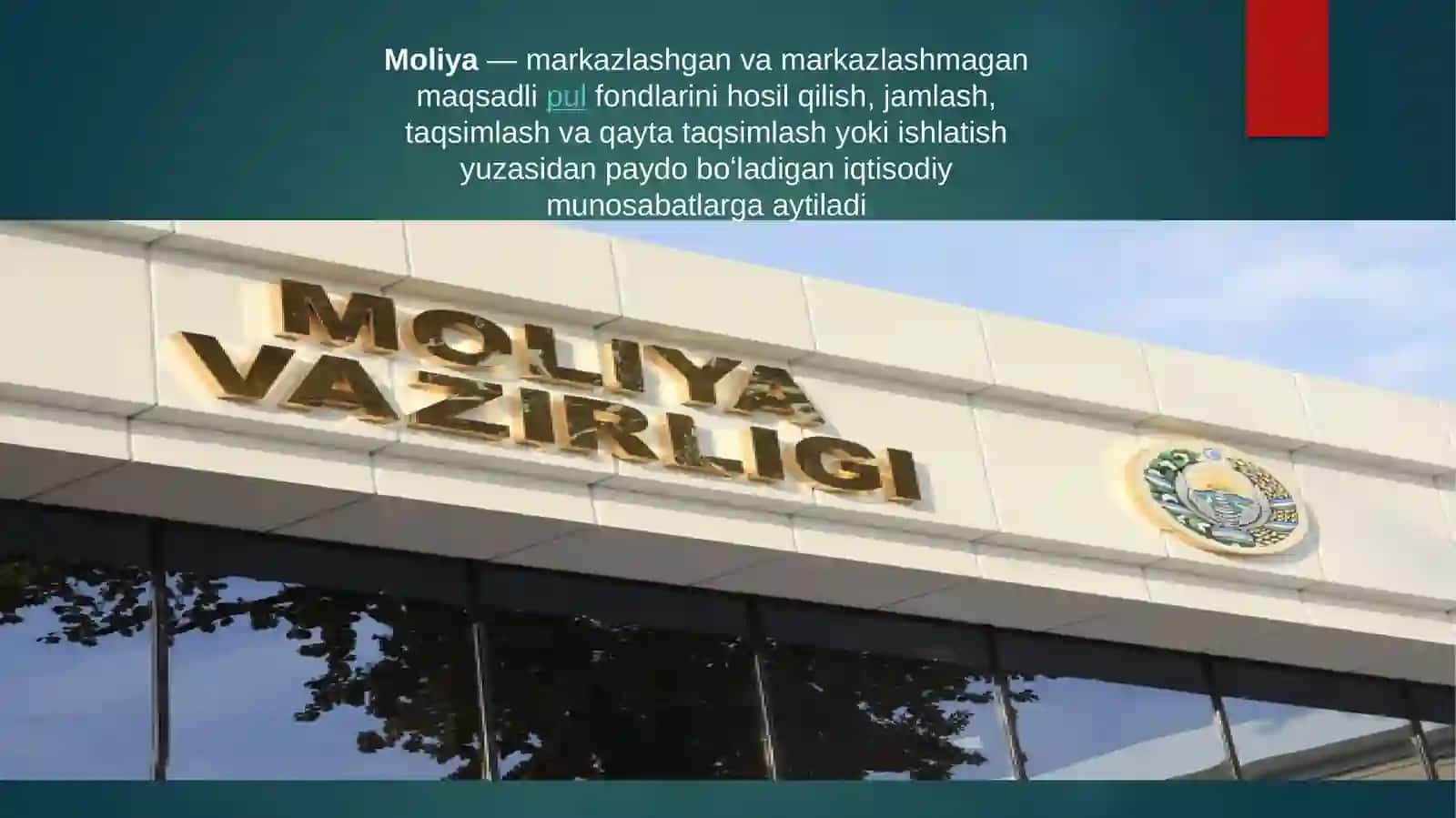 O'zbekiston Respublikasi Moliya Vazirligi, uning moliyani boshqarishdagi vazifalari huquq va majburiyat 3
