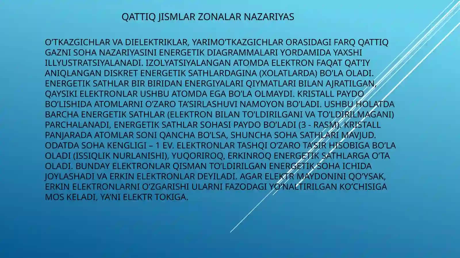 METALL VA METALL QOTISHMALAR XOSSALARI 3