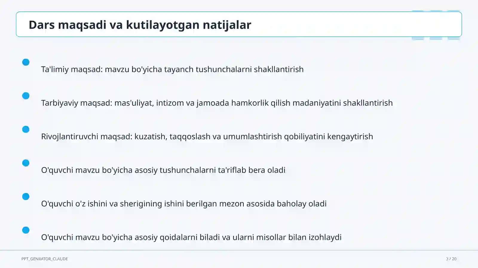 Loyihaga asoslangan ta'lim (PBL) 3