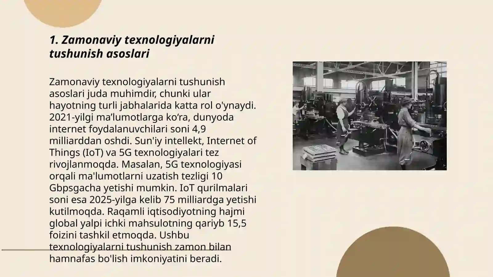 Zamonaviy texnologiyalarni tushunish asoslari 3